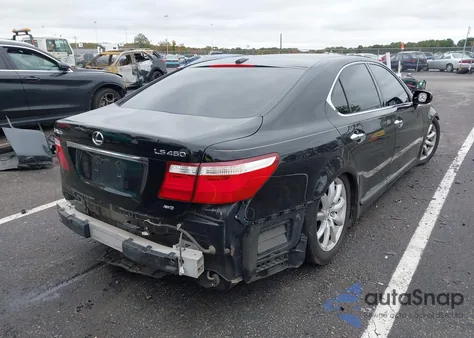 2009 Lexus Ls 460 z USA, uszkodzony, nr VIN JTHCL46F395002346